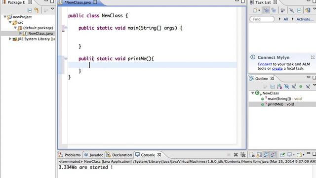 Java 03 calling methods جافا смотреть онлайн