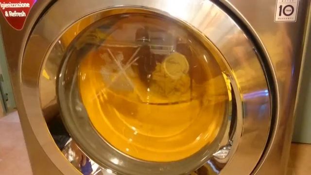 LG Direct Drive 15 kg washing machine - Cottons 40° смотреть онлайн