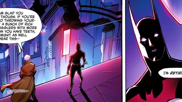 Бэтмен Будущего борется за наше... будущее | Batman Beyond: Neo-Year # 1 | Тёмный Рыцарь | DC | Дис смотреть онлайн