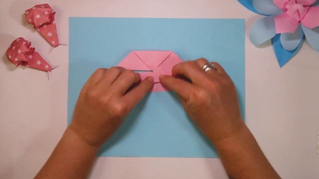 How to make paper flower origami lotus / Как сделать цветок из бумаги оригами лотос смотреть онлайн