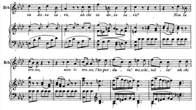 L'ho perduta ( W. A. Mozart) - F Minor Piano Accompaniment - Karaoke смотреть онлайн