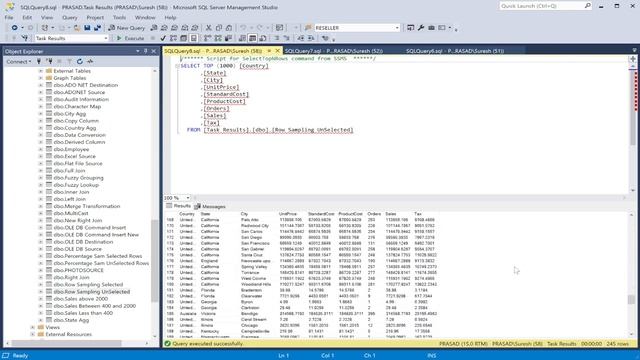 SSIS Tutorial | Row Sampling Transformation смотреть онлайн