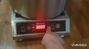 Индукционная плита "Куболитр" для ректификации.  Время до кипения 40 л. воды. Какая плита шустрее?