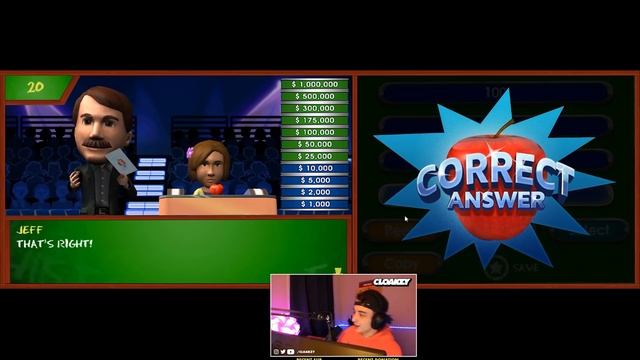 Cloakzy Plays Are you Smarter than a 5th Grader and... смотреть онлайн