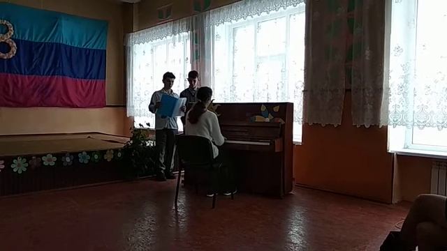 Песня "Опять метель" на фортепиано на 8 марта - Божена Колупаева смотреть онлайн