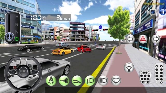 Car Driving Audi Simulator - Driver's License Examination Simulation - Best Android Gameplay смотреть онлайн