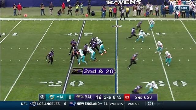 Flacco's Amazing 4 TDs & 381 Yards Passing! | Dolphins vs. Ravens | NFL Week 13 Player Highlights смотреть онлайн