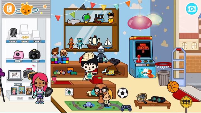 как взять телефон в игре TocaLifeWord смотреть онлайн