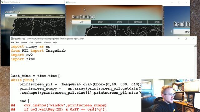 Intro and Screen reading - Python plays Grand Theft Auto V p.1 смотреть онлайн
