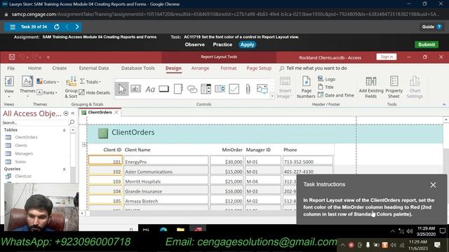 Access Module 4 SAM Training | SAM Training Access Module 04 Creating Reports and Forms смотреть онлайн