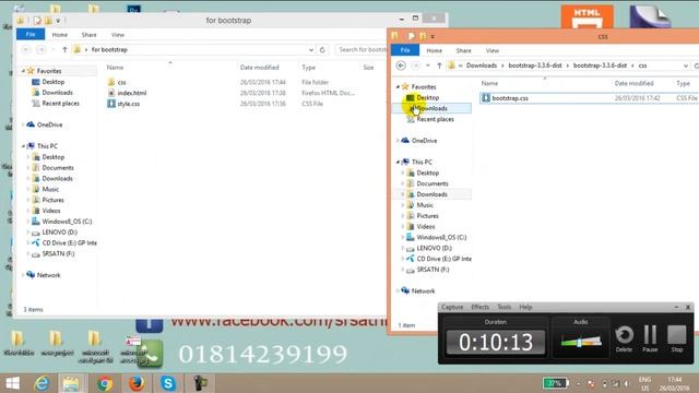 web designing Bangla part 6 | bootstrap 3 part-01 | learn bootstrap 3 easily смотреть онлайн