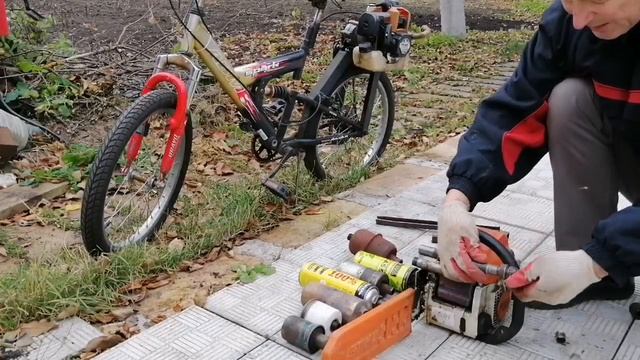 Доп глушитель 7 Для бензопилы смотреть онлайн