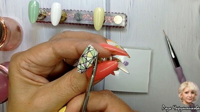 Реверсивный стемпинг гель лаками. Дизайны? с одной пластины ? смотреть онлайн