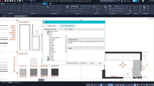 Unable to delete a layer in AutoCAD | AutoCAD Tips & Tricks | Ep 03 смотреть онлайн