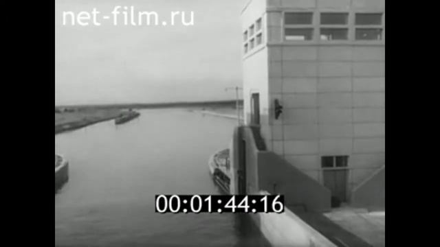 1965г, январь. Ярославль. речной вокзал. Волго-Балт смотреть онлайн