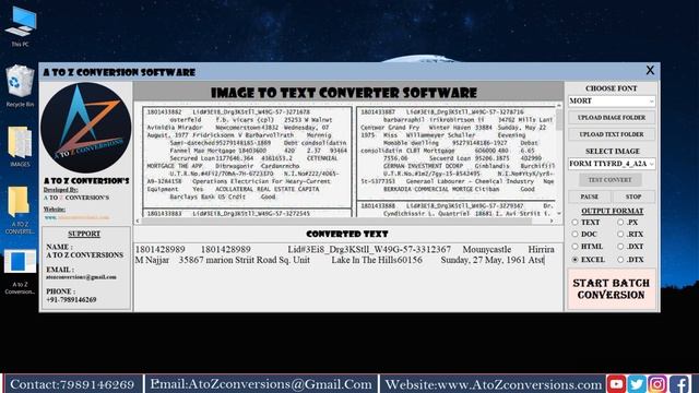 How to convert Mortgage images to excel | jpg to excel conversion software смотреть онлайн