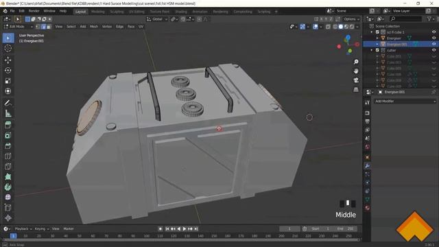 Hard Surface Modelling made easy like never before! - Episode 1 - Part B смотреть онлайн