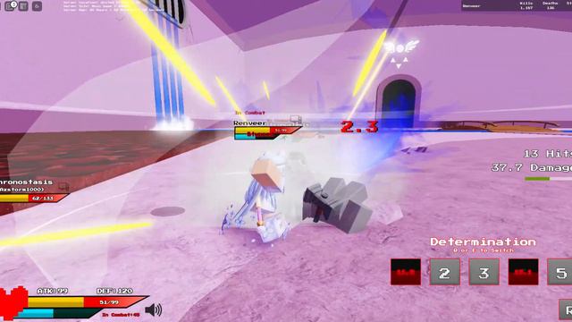 Roblox - Undertale Test Place Reborn - GT Chara vs Jevil смотреть онлайн