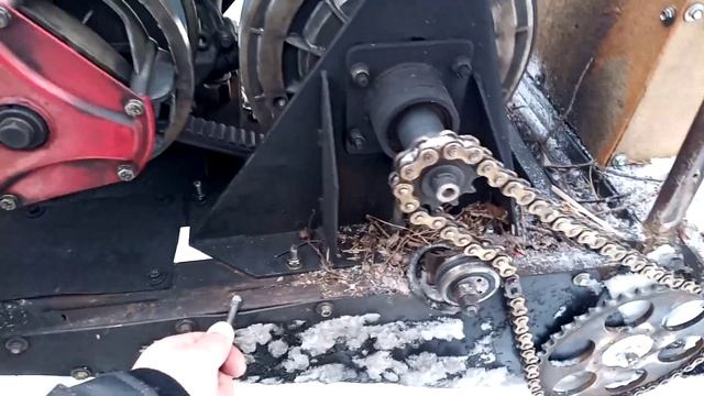 Когда-то давно была мотособака(мотобуксировщик) БУРЛАК М или бюджетный снегоход смотреть онлайн