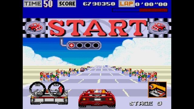 Turbo Outrun (Genesis) Playthrough - NintendoComplete смотреть онлайн