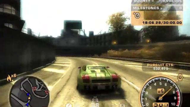 nfs most wanted 2005: 30 mins of epic police chase смотреть онлайн