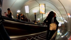 Станция Метро «Петроградская» - Центральный Зал, Вестибюль, Наклонный Ход, Эскалаторы, 2 Линия (МПЛ