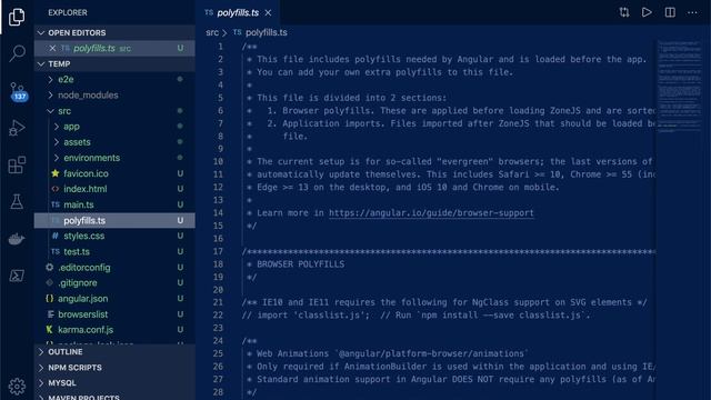 Angular Workspace смотреть онлайн