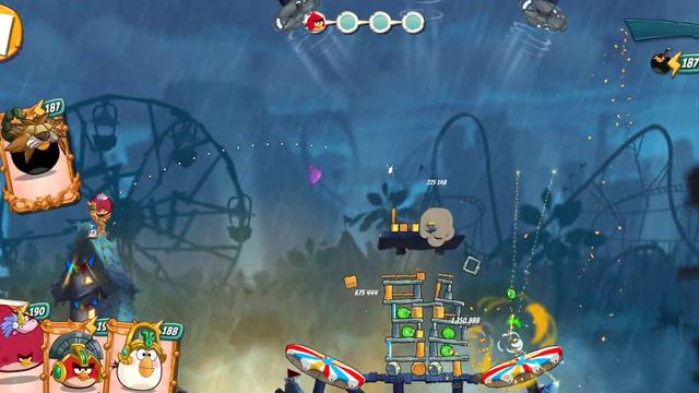 Angry Birds 2.King pig panic. 15.06.2023. уровни 1-2 смотреть онлайн