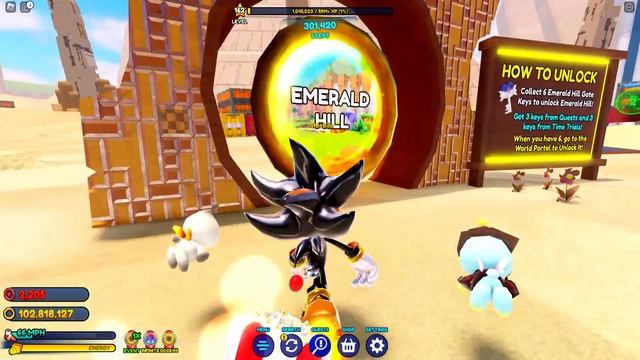 Sonic Speed Simulator Roblox - I Can't Open New Character Green Android Shadow Gameplay смотреть онлайн