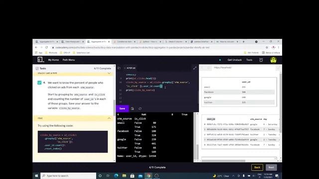 Coding night with CODE ACADEMY : Python - Pandas смотреть онлайн