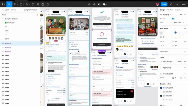 Cool architecture design system in Figma смотреть онлайн