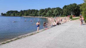 Сибирский пляж в парке У моря Обского.
14.07.2024.