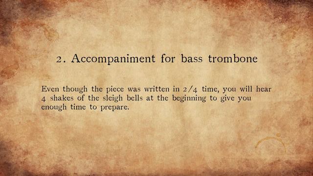 Joy to the World - a brass accompaniment for bass trombone смотреть онлайн