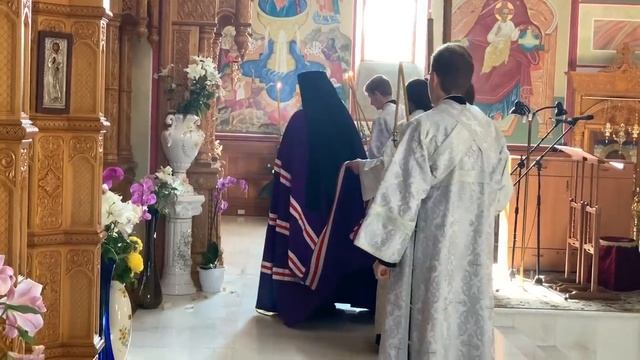 Лития и погребение схиигумена Амфилохия(Сеницару) смотреть онлайн