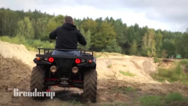 Przyczepa Brenderup Kipper 3-stronny смотреть онлайн