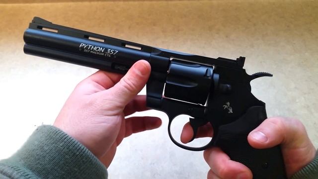 UMAREX COLT PYTHON 357 CO2 STEEL BB REVOLVER #Real Airguns#Colt Python смотреть онлайн