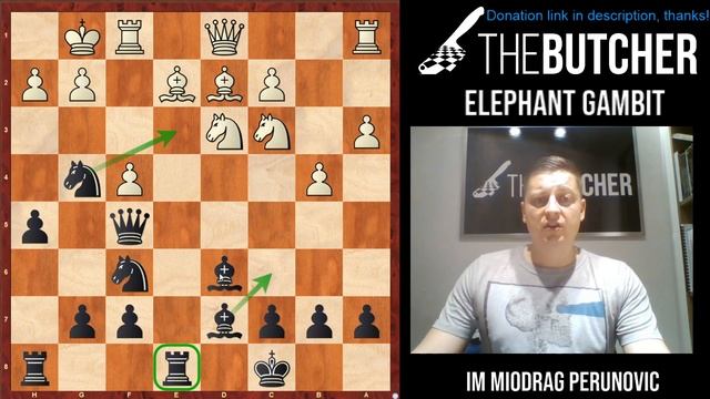 Chess For Beginners: The Mighty Elephant Gambit for Black!! Part 1 смотреть онлайн
