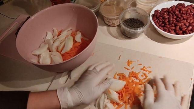 Салат из говяжьей печени и фасоли ❖ Beef liver and bean salad смотреть онлайн