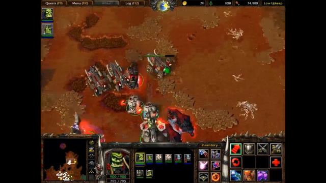 Let's Play Warcraft 3 Custom Campaign: Jeopardy For The Horde Chapter 5 (Fel Orc Attack)