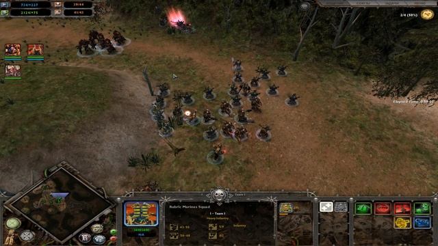 Dawn of War Soulstorm - Titanium Wars Mod ► Долгая осада смотреть онлайн