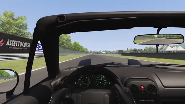 Assetto Corsa Ultimate Edition_Magione - MAZDA MX-5 NA miata (1:36,460) смотреть онлайн