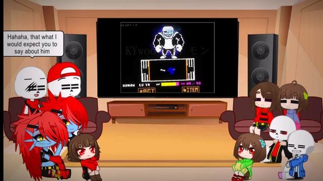 UNDERTALE & UNDERFELL REACT TO GIGACHAD SANS FIGHT (REQUEST) смотреть онлайн