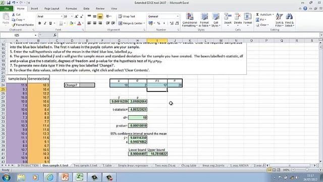 Data generator for t tests смотреть онлайн