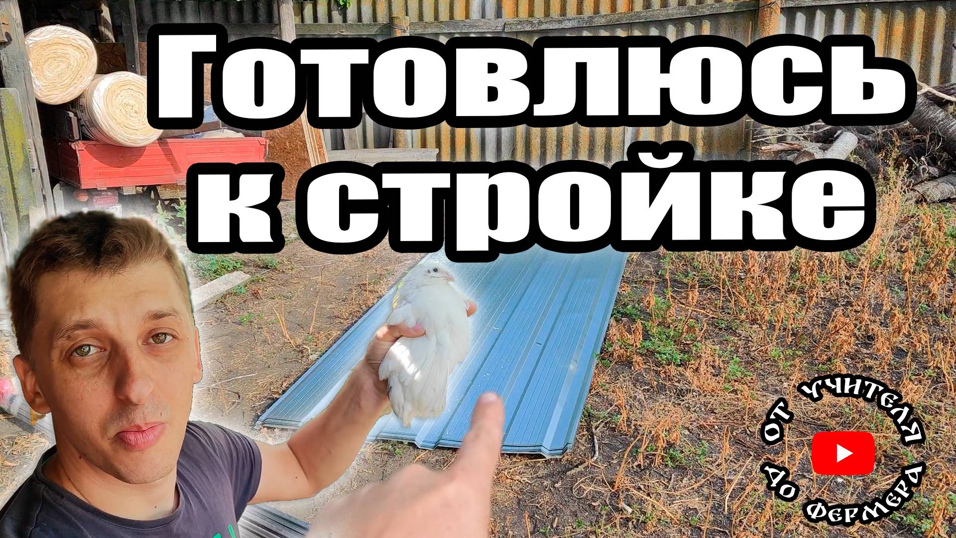 Готовлюсь к стройке птичника. Первый забой перепела смотреть онлайн