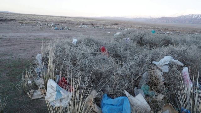 Стихийная свалка в селе Дароот-Коргон_1 смотреть онлайн