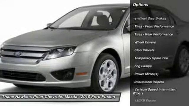 2010 FORD FUSION White Bear Lake, MN 402205 смотреть онлайн