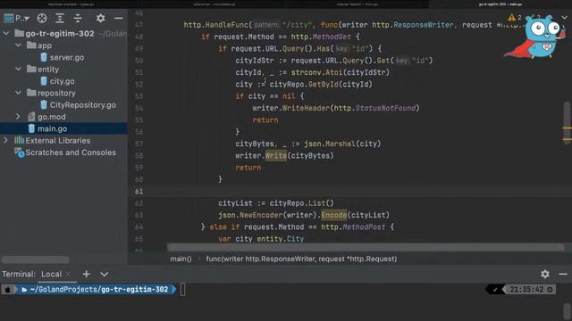 Go Eğitim Kampı - 302 & 303 - Database & External Communication смотреть онлайн
