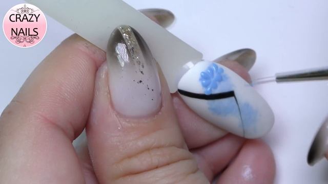 НЕБЕСНЫЕ цветы, КРАСОТА в простоте. Дизайн ногтей. Юлия Голубкова смотреть онлайн