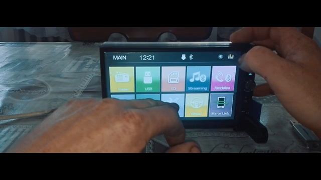 7 inch 2 din Car Mp5 Player. 7022B Unboxing and Review. смотреть онлайн