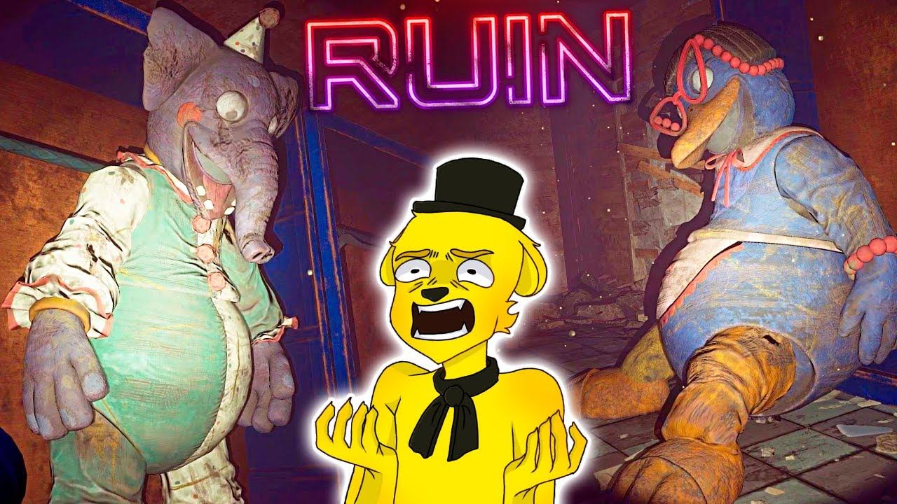 FNAF 9 РУИНЫ ВЗЛОМ ВСЕХ ФИНАЛОВ и СЕКРЕТНЫЕ АНИМАТРОНИКИ FNAF Ruin DLC смотреть онлайн